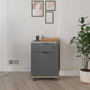 Hanah Home Rkm-311-Ax-1 Armario Multiusos Antracita y Roble
